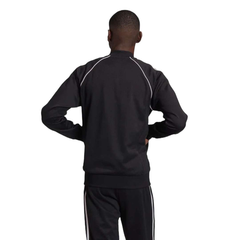 Veste de survêtement Superstar adidas Originals pour homme - Noir