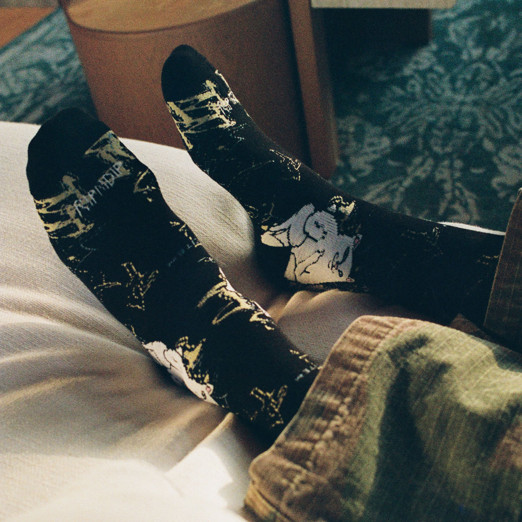 Lord Nermal Madness Socks (Black)