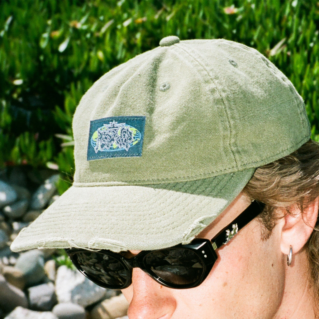 Worldwide Madness Snapback (Olive)