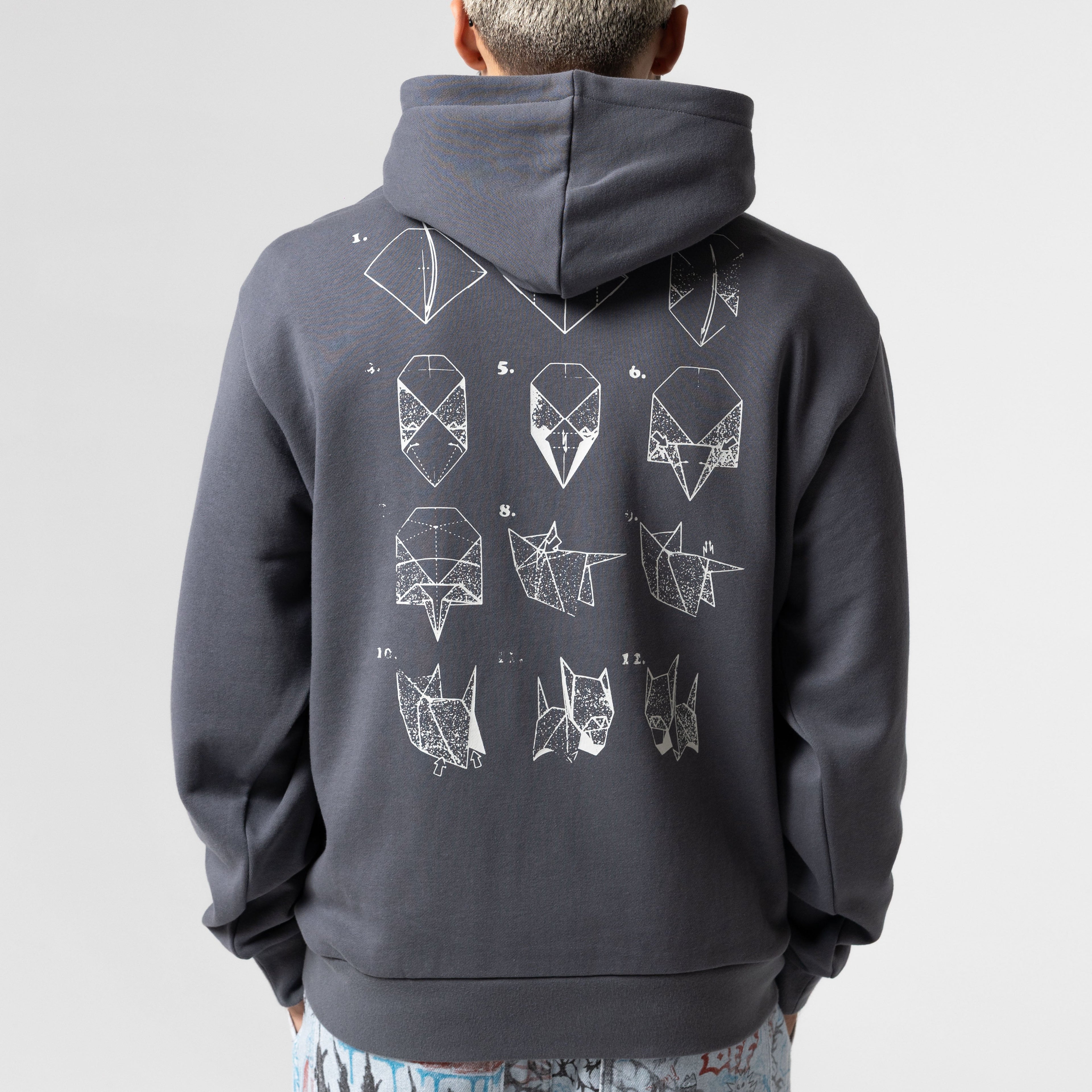 Origami Hoodie (Charcoal)