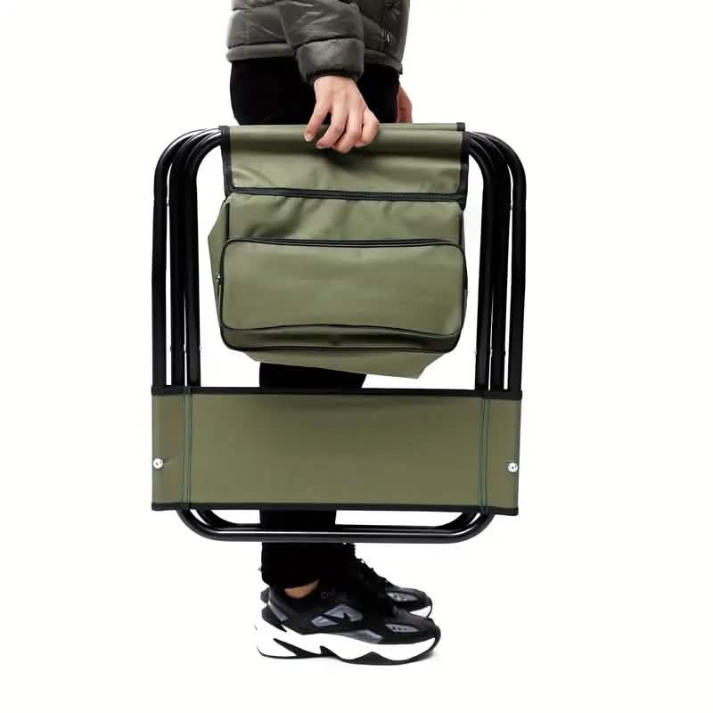 Lot de 4 : Chaise d'extérieur pliante avec sac de rangement