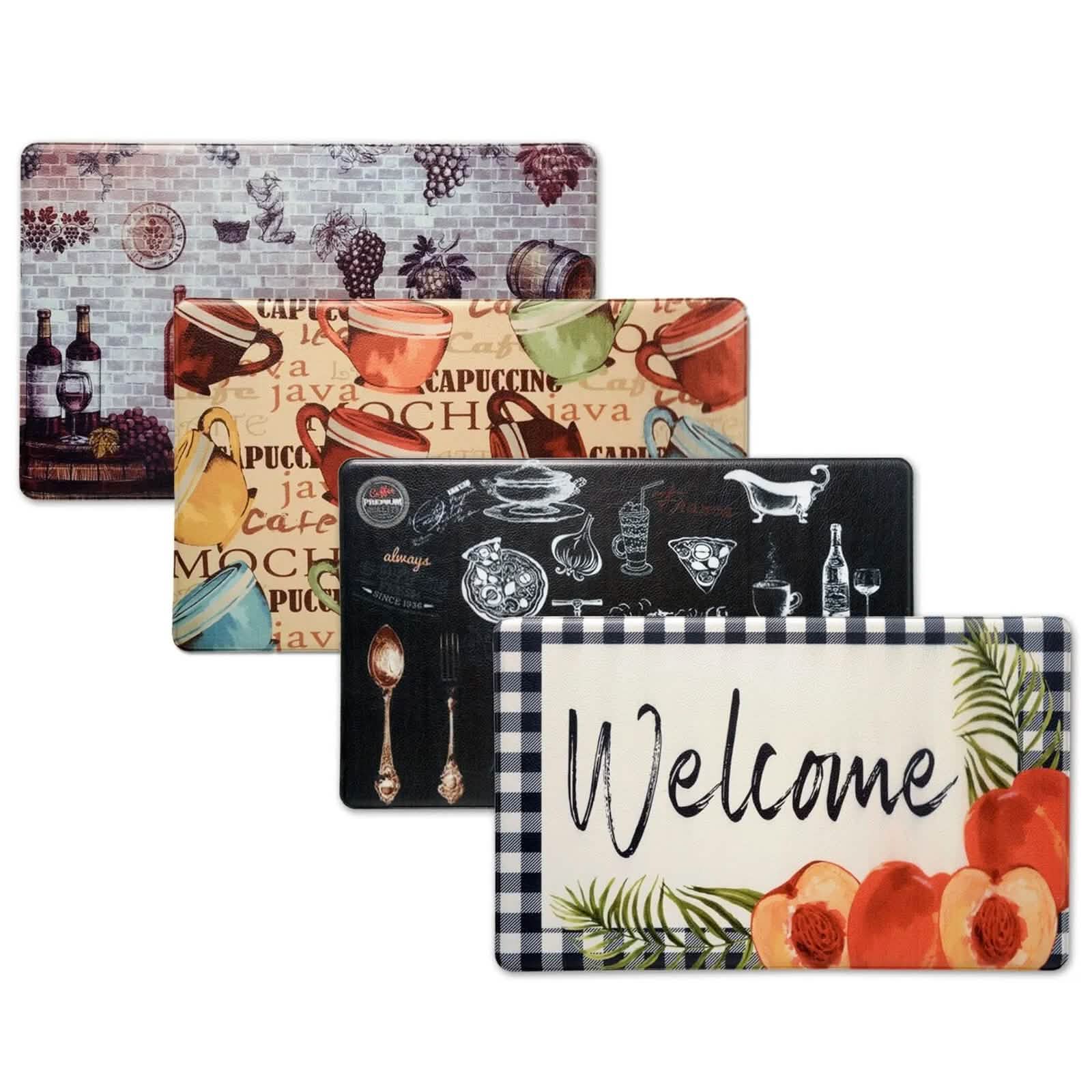 Tapis de cuisine surdimensionné anti-fatigue en mousse Bibb Home 50,8 x 91,4 cm