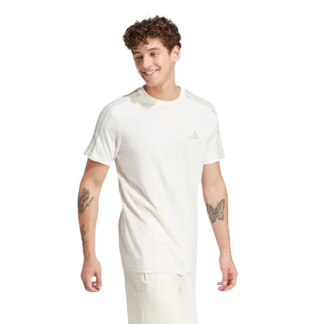 T-shirt homme adidas 3 bandes en jersey simple