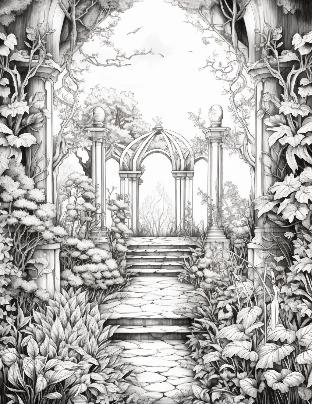 Secret Garden Coloring Collection – Volume Three