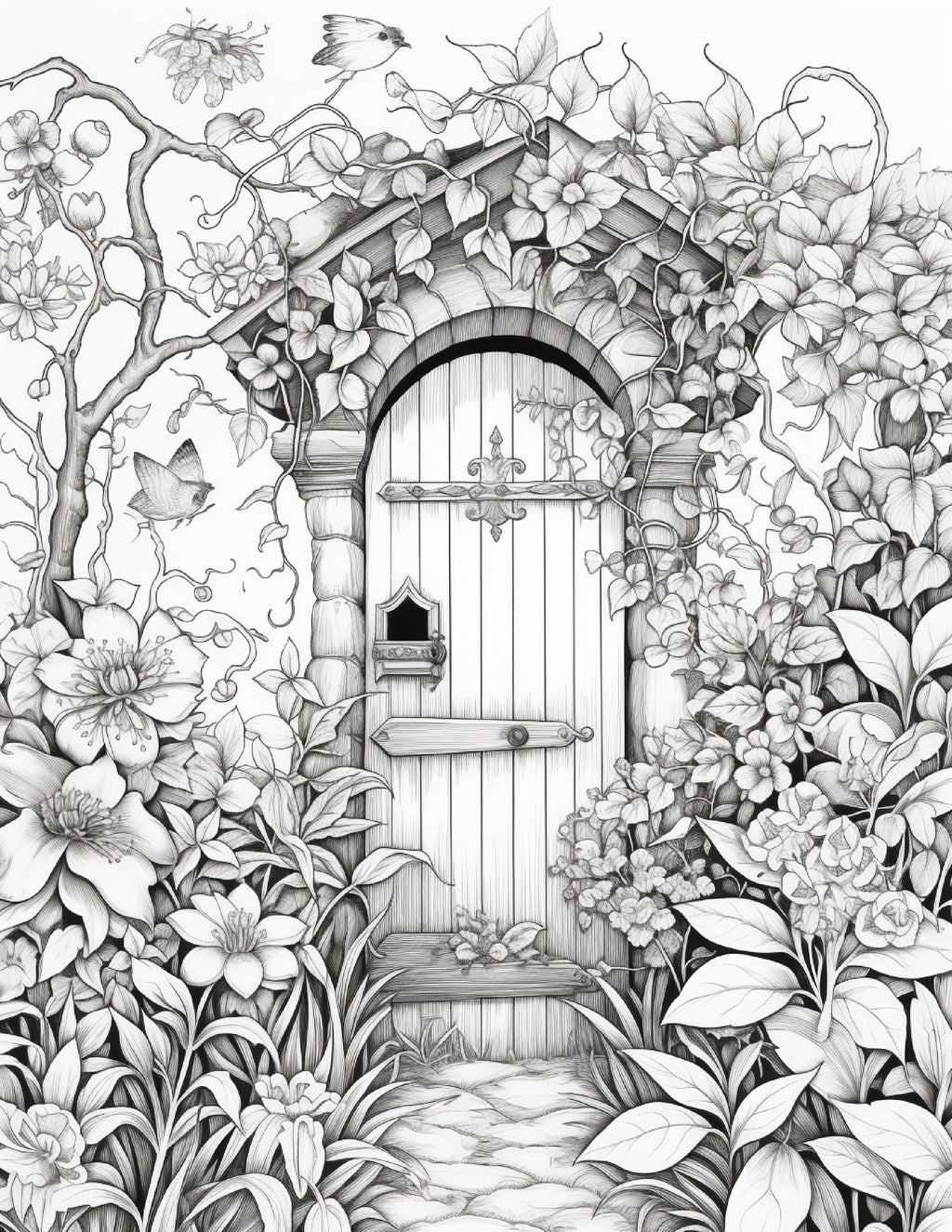 Secret Garden Coloring Collection – Volume Three