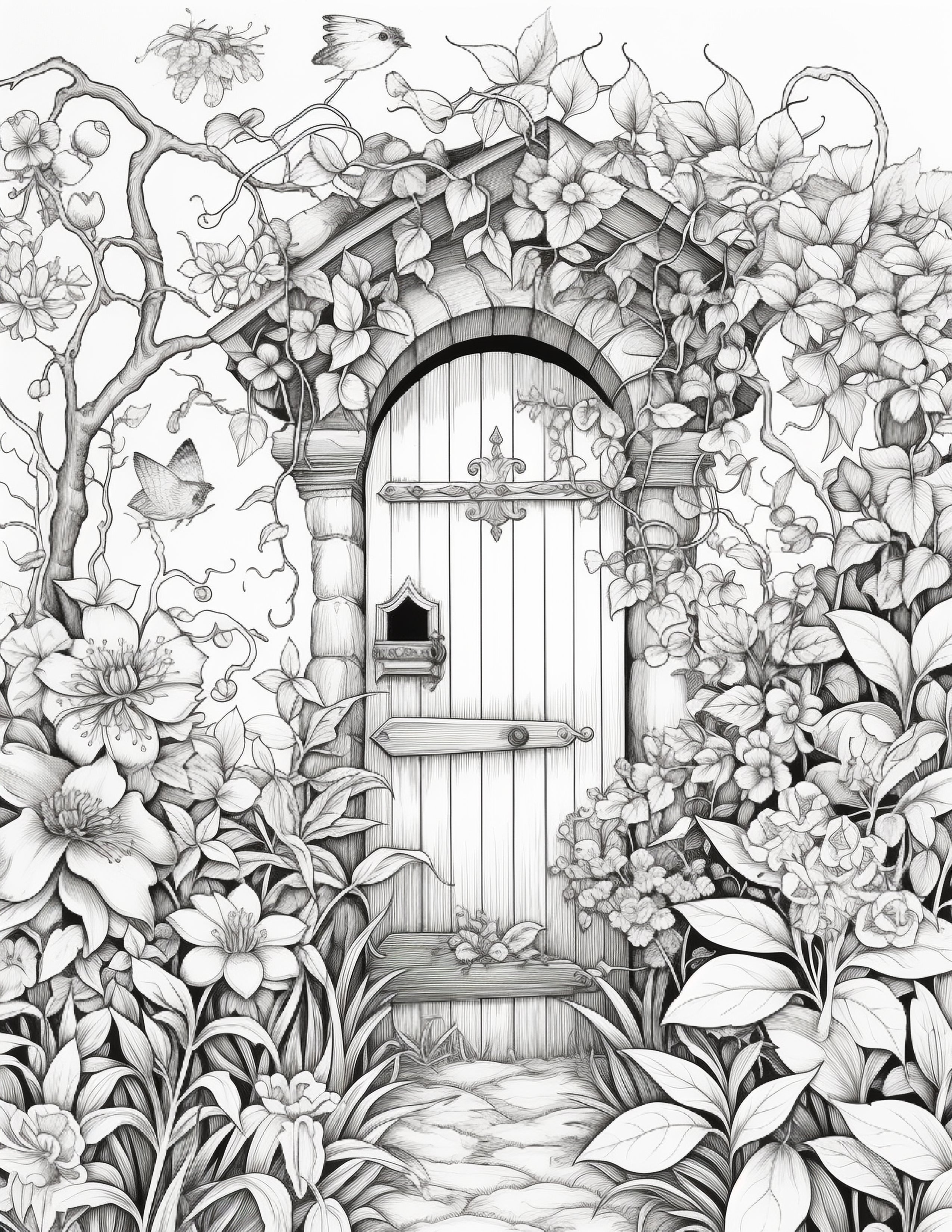Secret Garden Coloring Collection – Volume Three