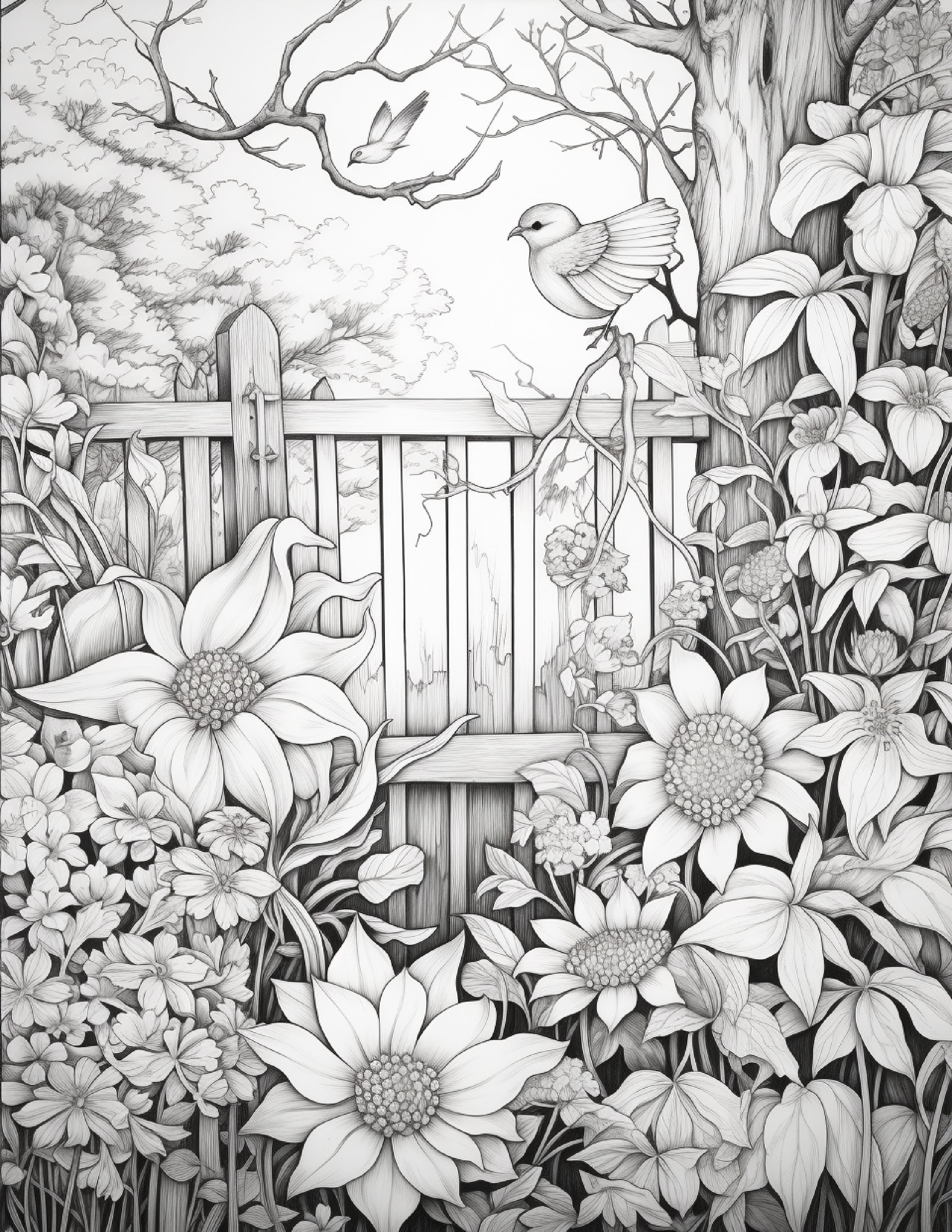 Secret Garden Coloring Collection – Volume Three