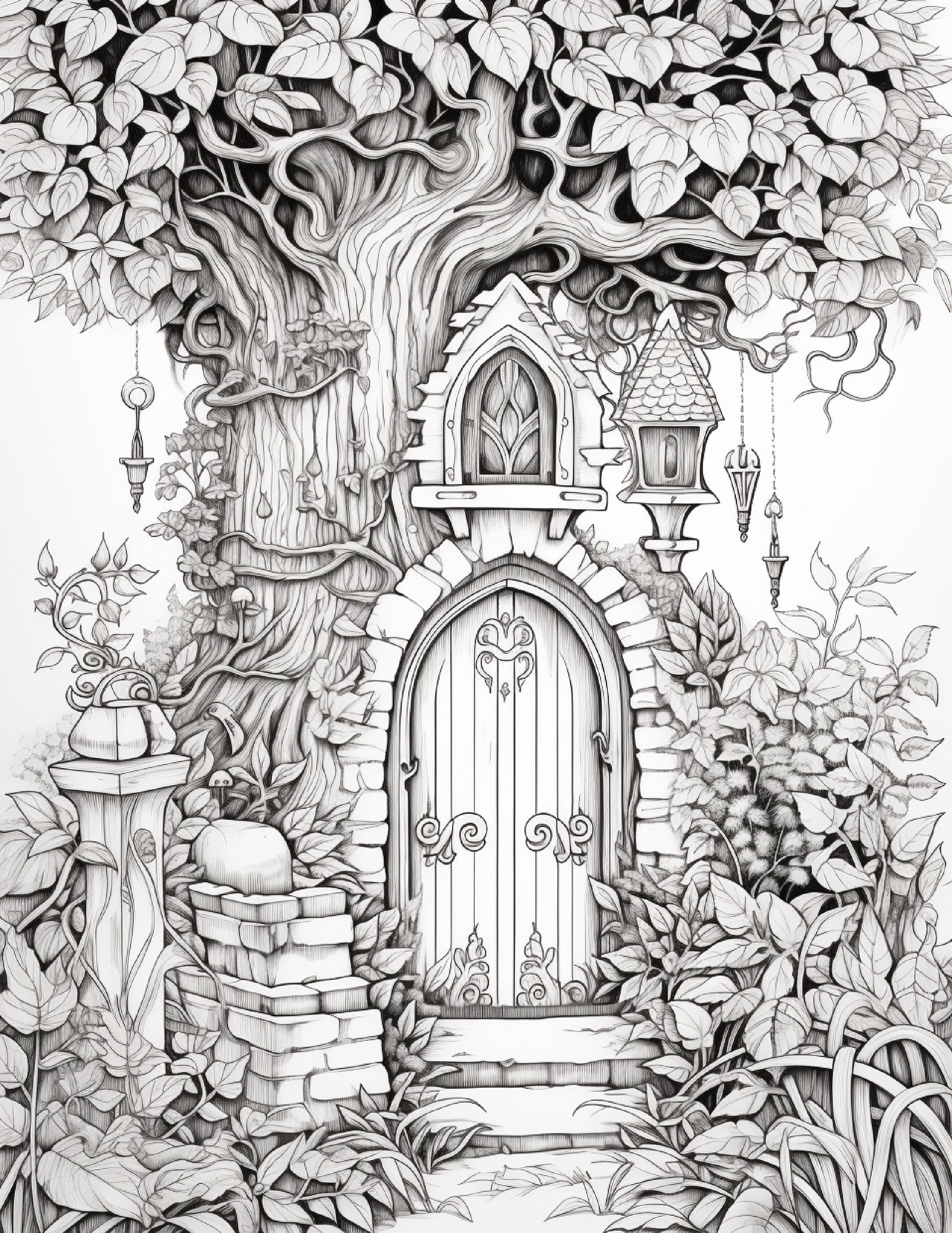 Secret Garden Coloring Collection – Volume Three