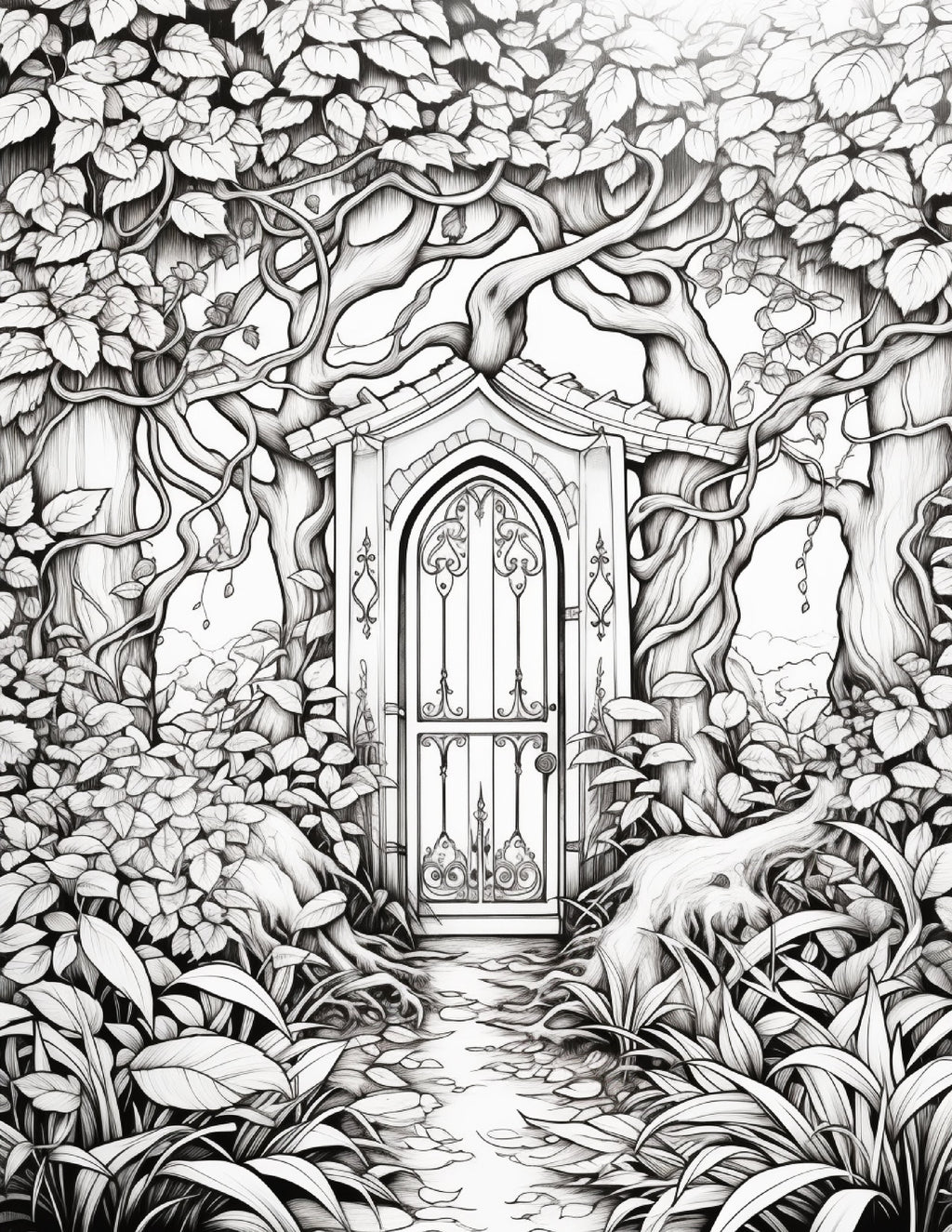 Secret Garden Coloring Collection – Volume Four