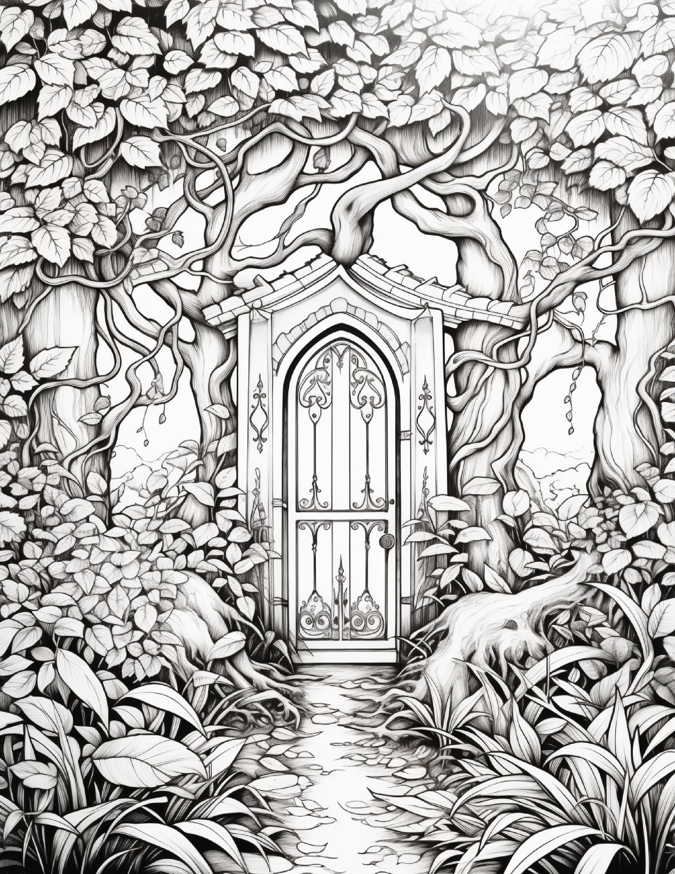 Secret Garden Coloring Collection – Volume Four