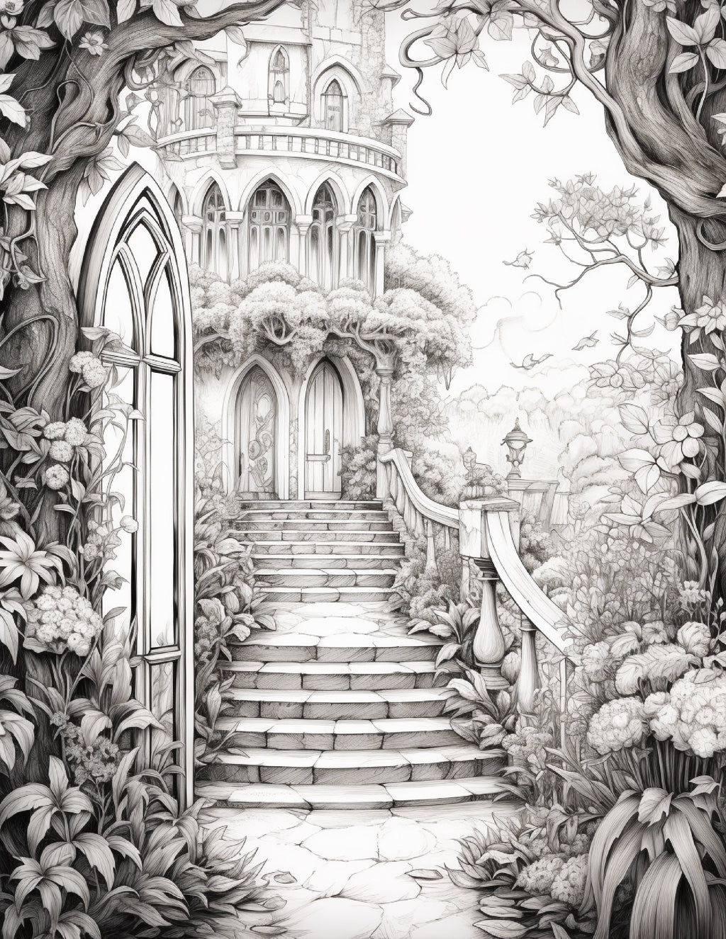 Secret Garden Coloring Collection – Volume Four