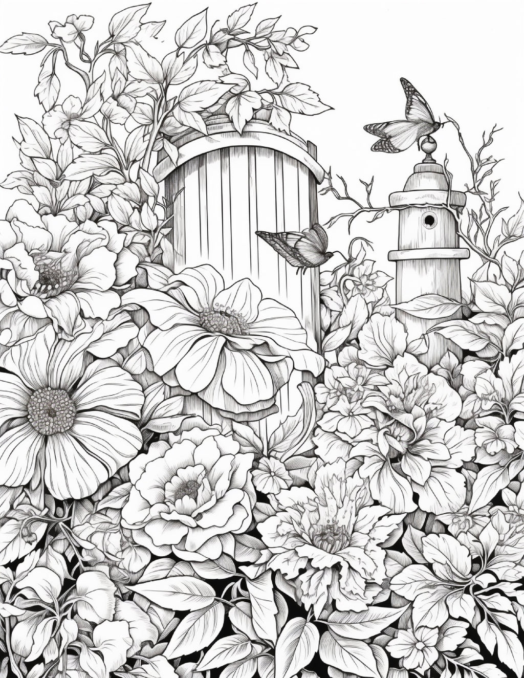 Secret Garden Coloring Collection – Volume Four