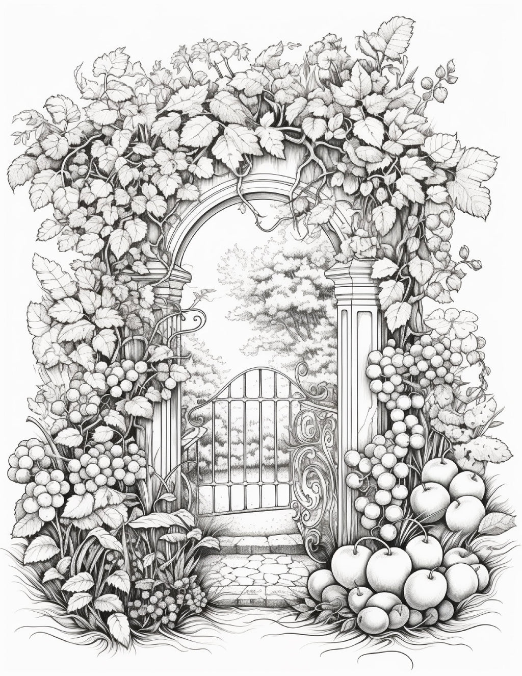 Secret Garden Coloring Collection – Volume Four