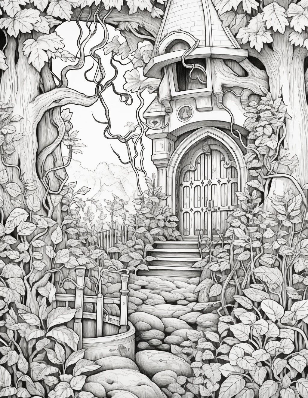 Secret Garden Coloring Collection – Volume One