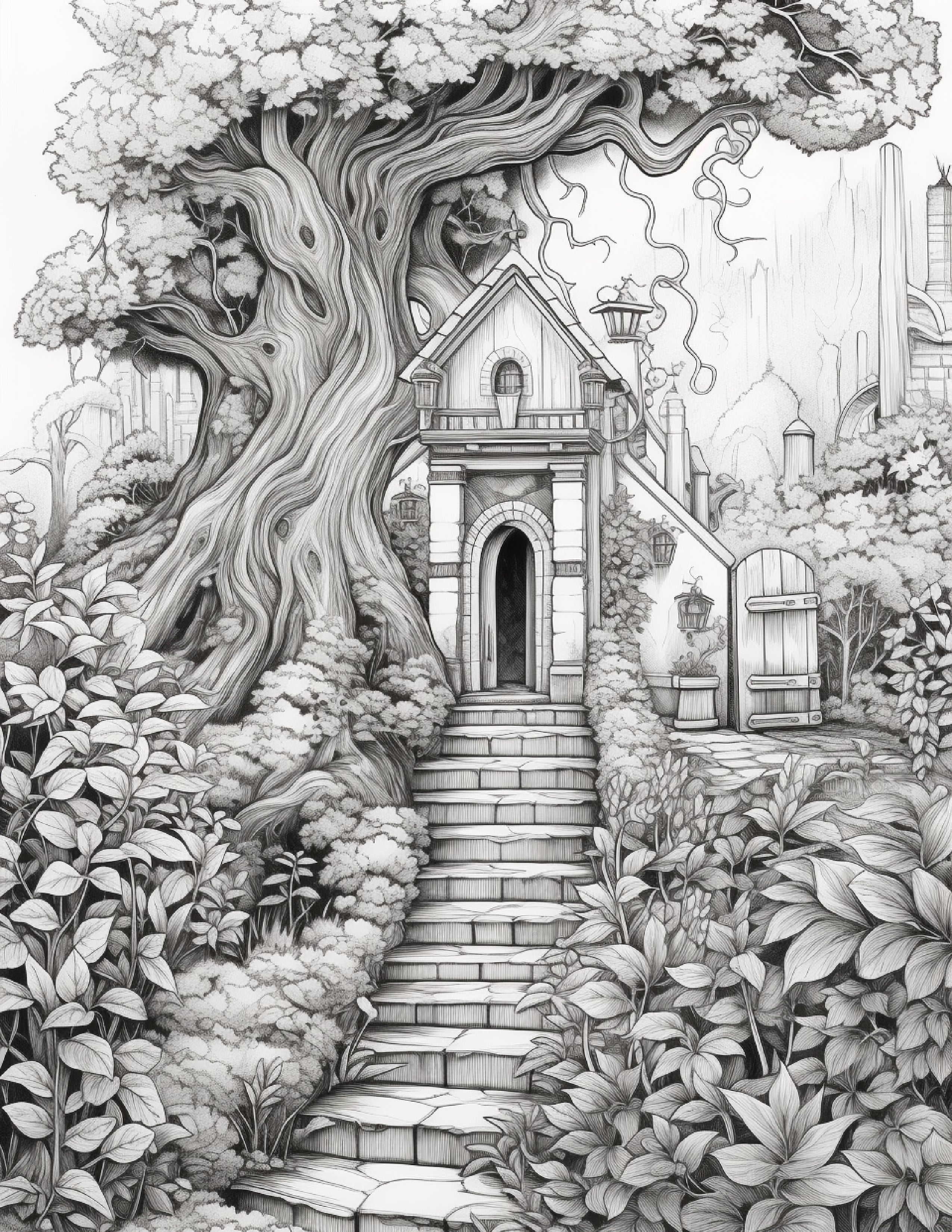 Secret Garden Coloring Collection – Volume One