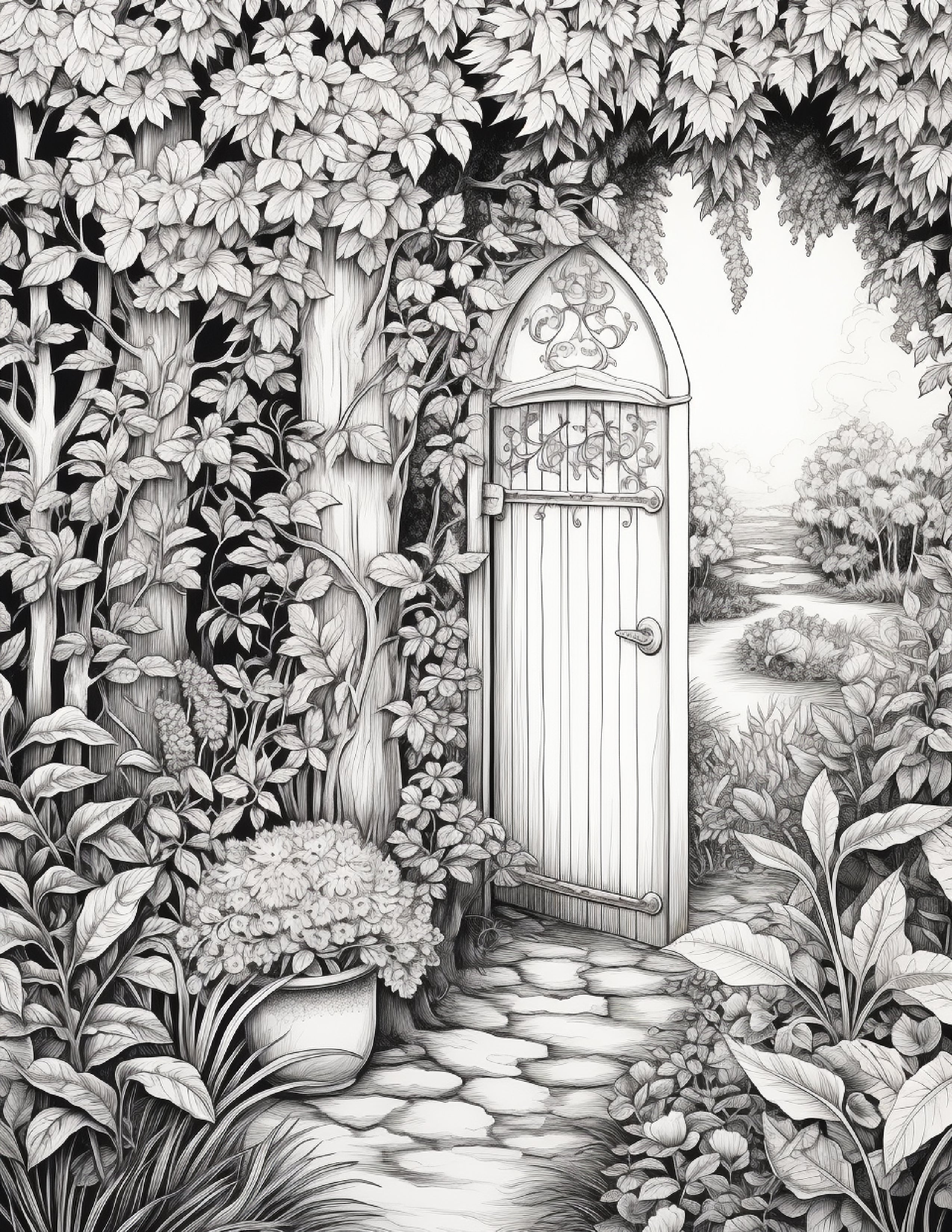 Secret Garden Coloring Collection – Volume Two
