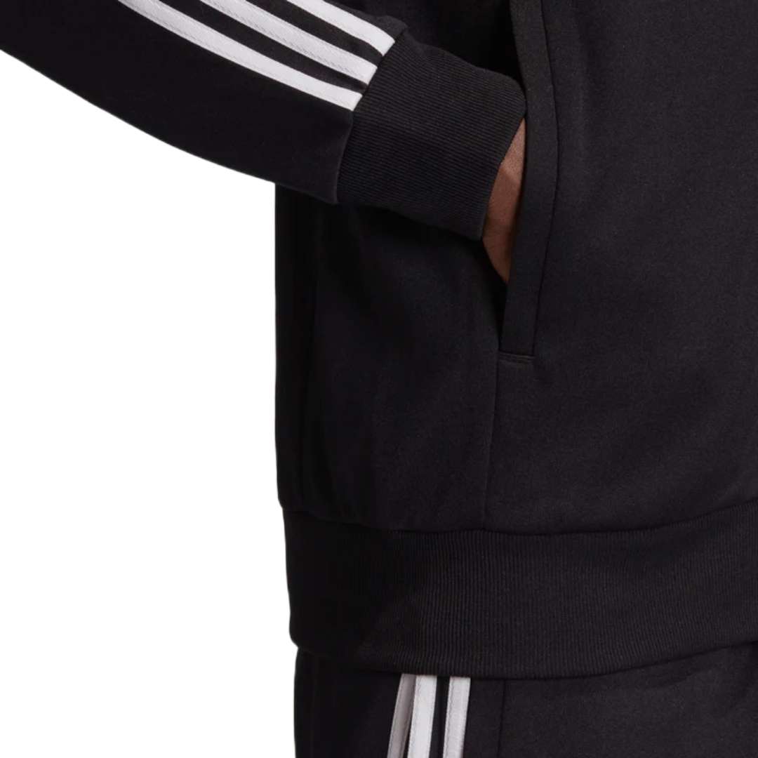 Veste de survêtement Superstar adidas Originals pour homme - Noir