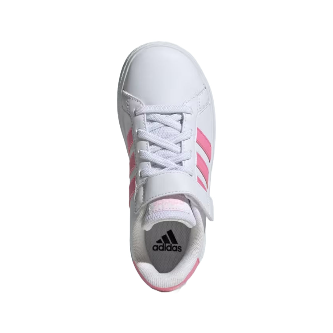 Chaussures Grand Court 2.0 à lacets élastiques adidas unisexe enfant