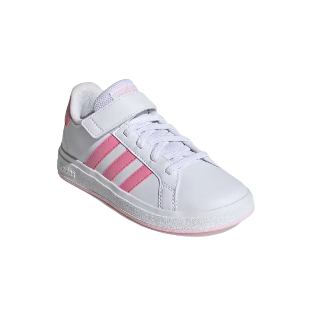 Chaussures Grand Court 2.0 à lacets élastiques adidas unisexe enfant