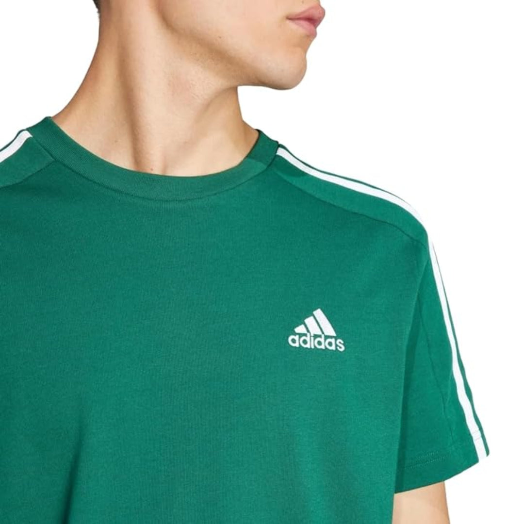 T-shirt homme adidas 3 bandes en jersey simple