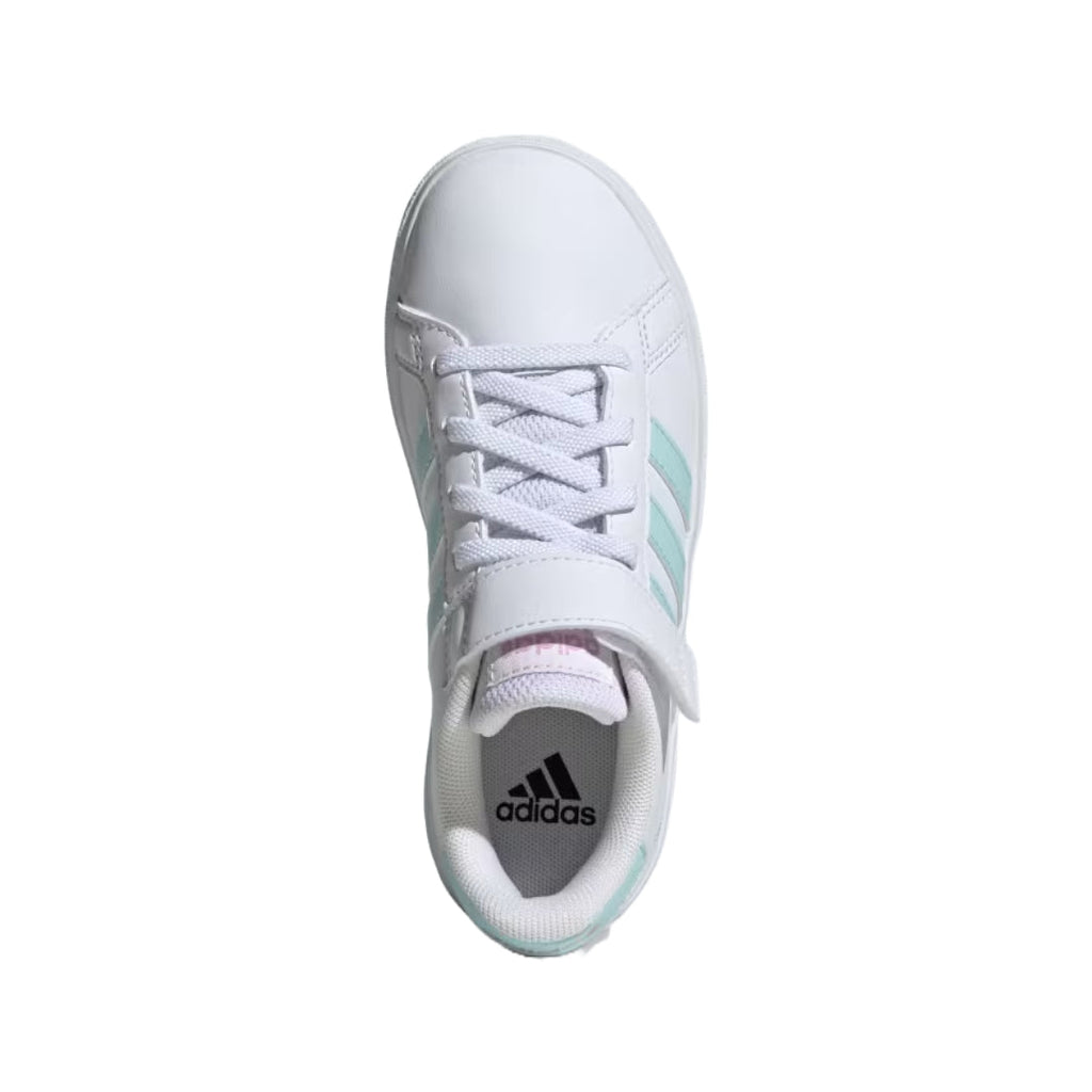 Chaussures Grand Court 2.0 à lacets élastiques adidas unisexe enfant