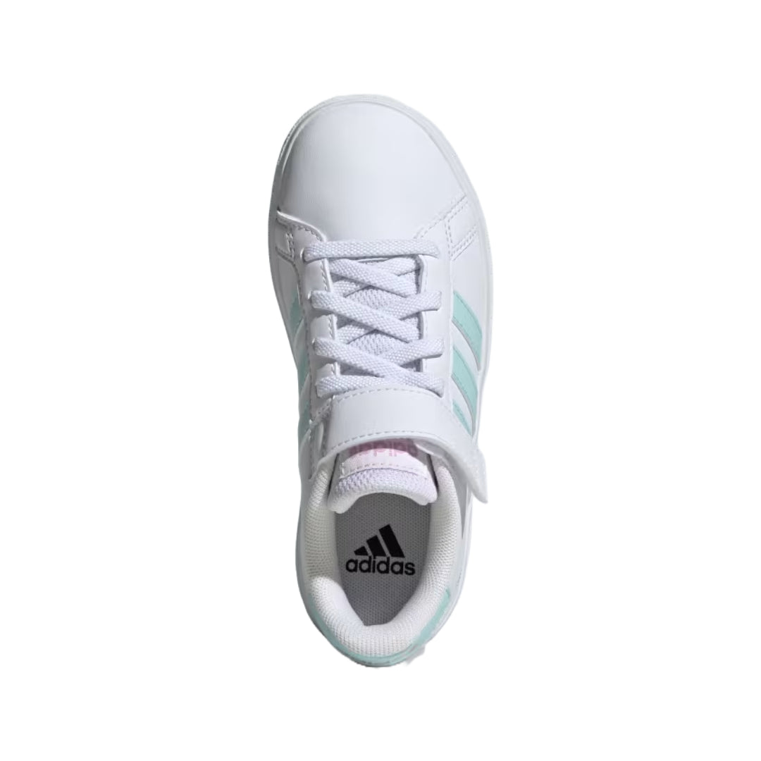 Chaussures Grand Court 2.0 à lacets élastiques adidas unisexe enfant