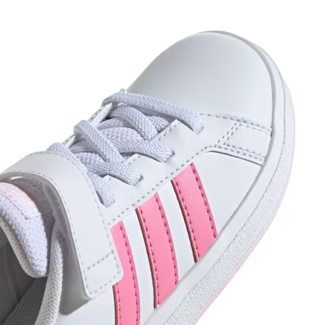 Chaussures Grand Court 2.0 à lacets élastiques adidas unisexe enfant