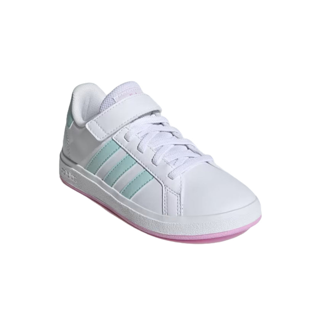 Chaussures Grand Court 2.0 à lacets élastiques adidas unisexe enfant