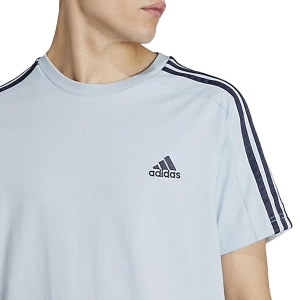 T-shirt homme adidas 3 bandes en jersey simple