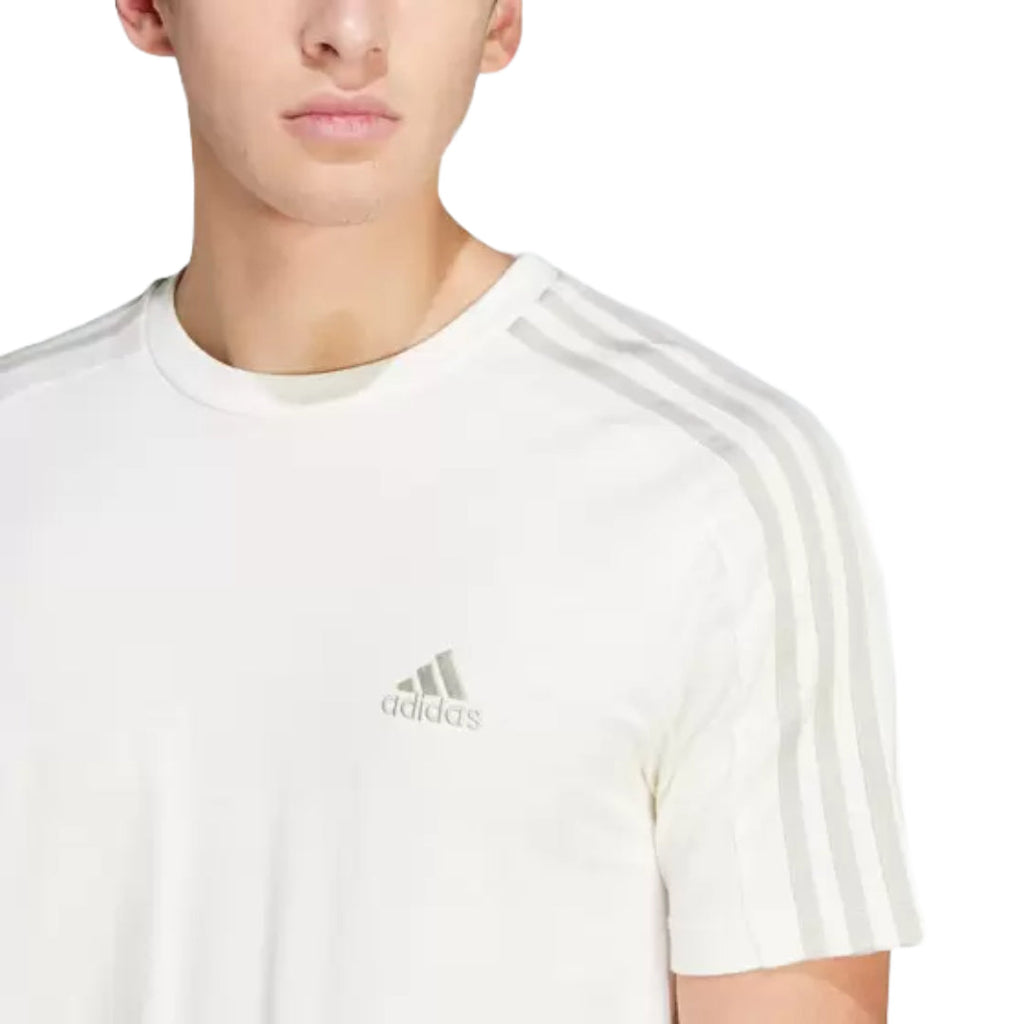 T-shirt homme adidas 3 bandes en jersey simple