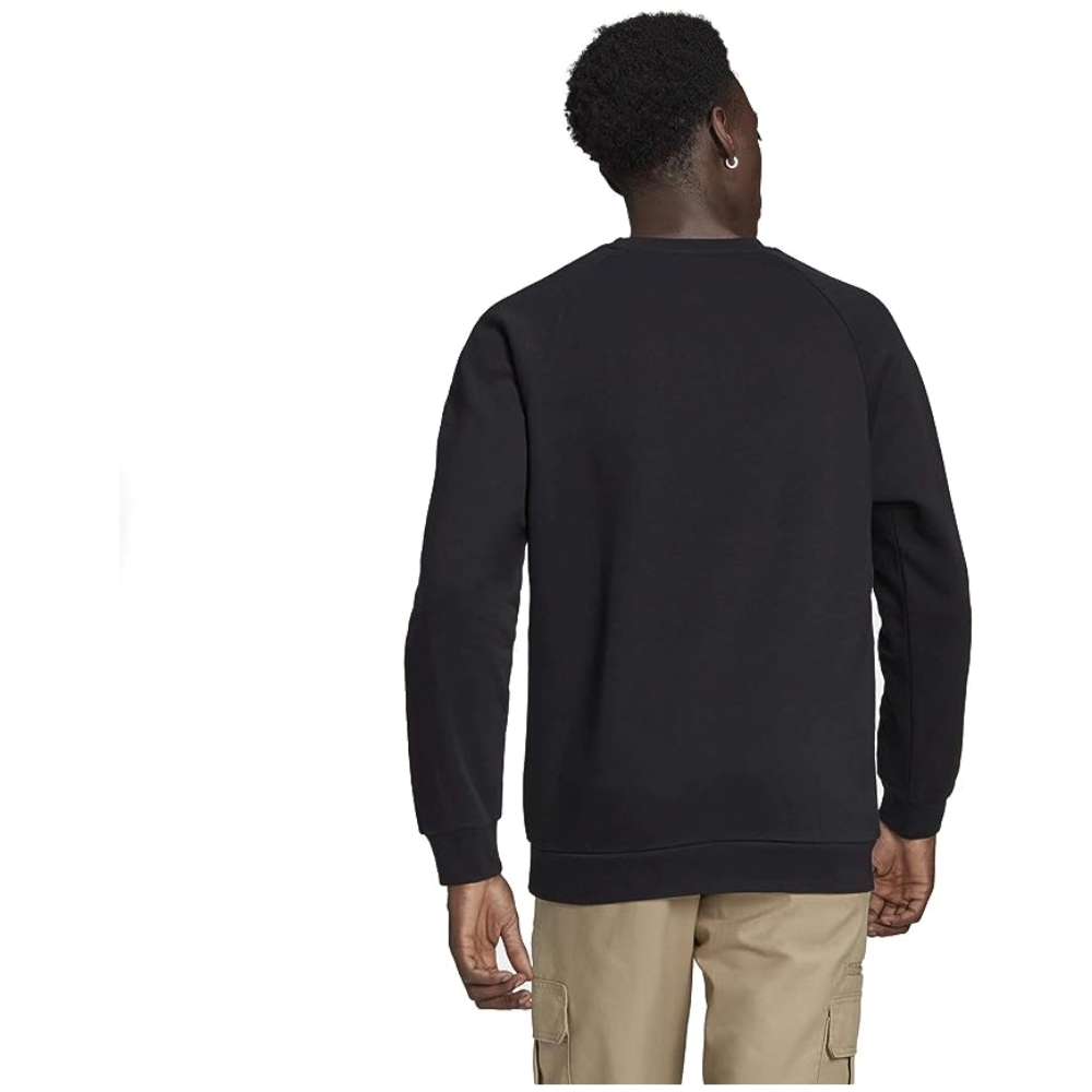 Hauts de survêtement ras-du-cou adidas Originals Homme adicolor 3D Trefoil 3-Stripes - Noir