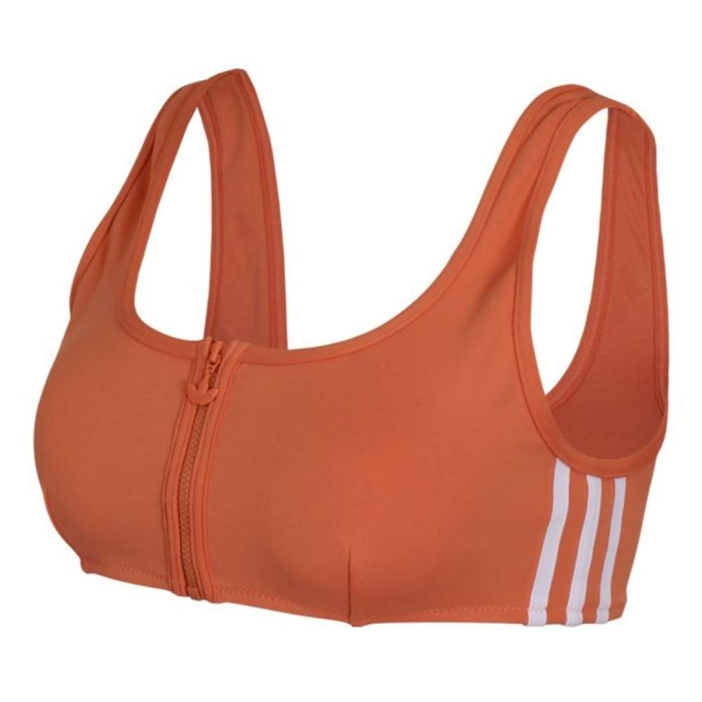 Haut de bikini adidas adicolor Classics pour femme - Hazy Orange / Hazy Copper