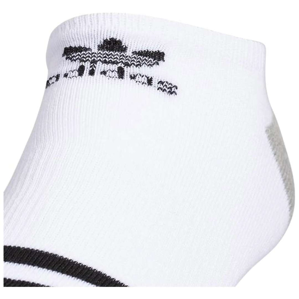 adidas Originals Chaussettes basses Roller (lot de 3) pour homme - Blanc/Noir/Gris chiné