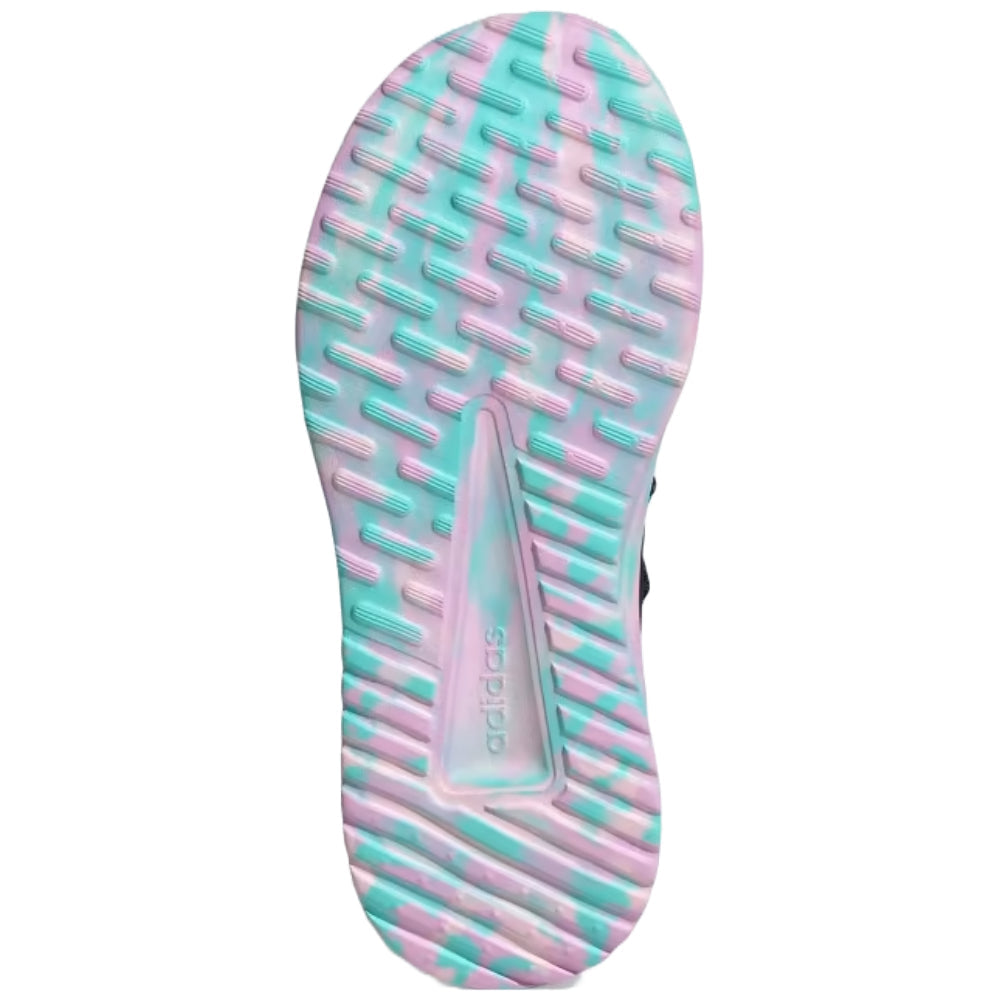 adidas LITE RACER ADAPT 5.0 CHAUSSURES À LACETS ENFILABLES pour enfant (Core Black / Clear Pink / Flash Aqua)