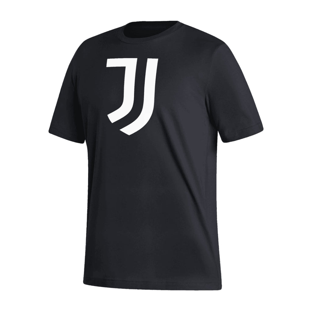 T-shirt Homme adidas Juventus à Manches Courtes avec Écusson - NOIR / BLANC
