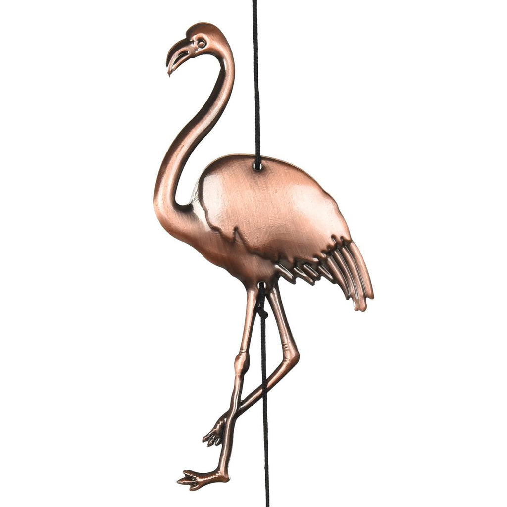Carillon éolien flamant rose