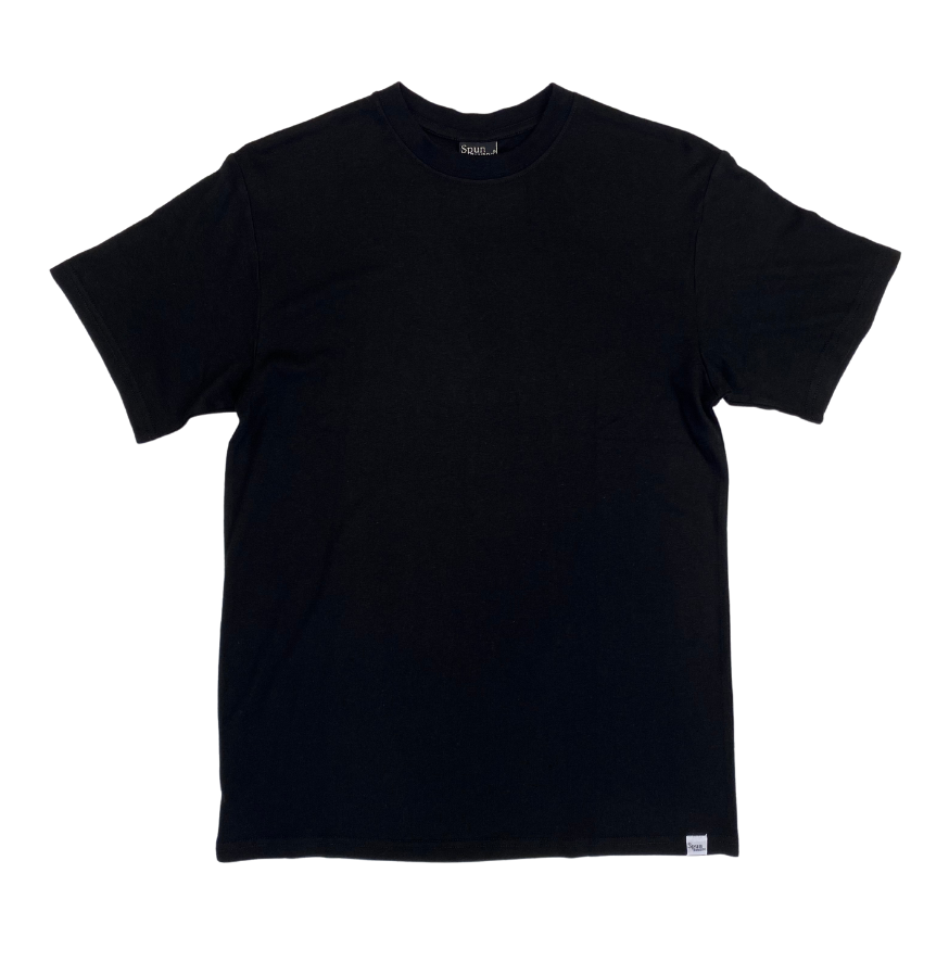 T-shirt à manches courtes pour homme en viscose de bambou/coton biologique - Lot de 5 couleurs assorties