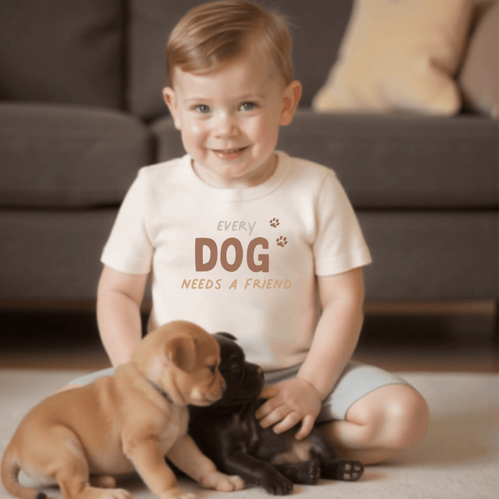 t-shirt graphique | Chaque chien a besoin d'un ami