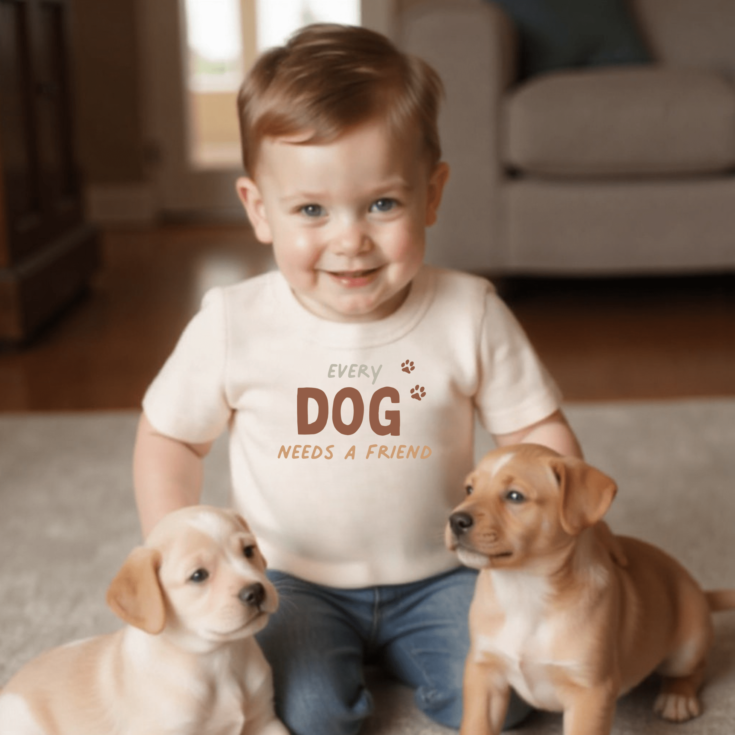 t-shirt graphique | Chaque chien a besoin d'un ami