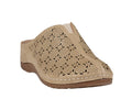 Ballerine plate beige Vale pour femme
