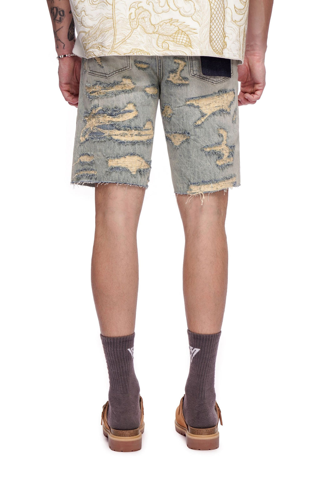 Jorts Incisés Valabasas - Délavage Vintage