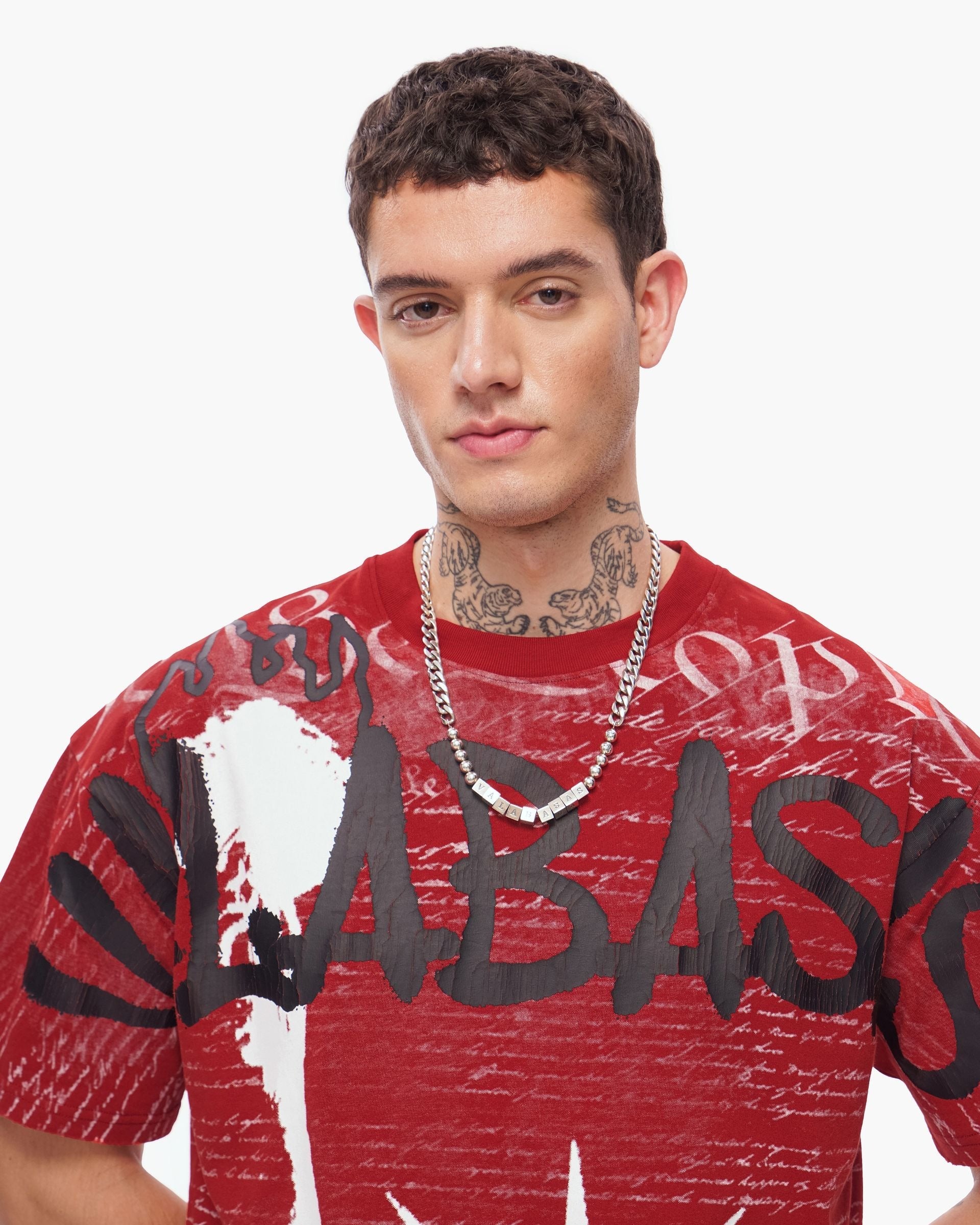 T-shirt Valabasas Freedom - Rouge rustique