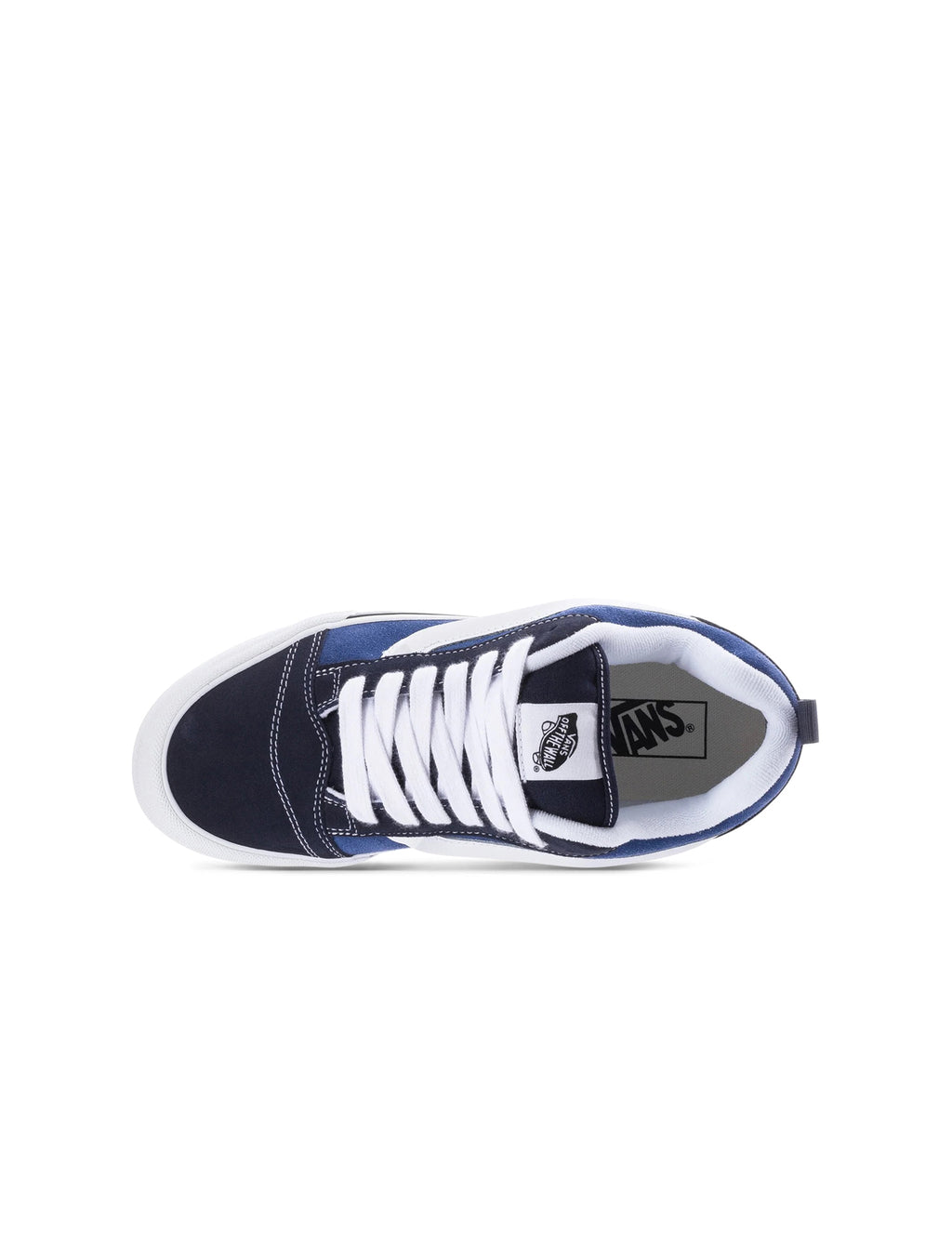 Vans Knu Skool grands enfants – Marine/Blanc
