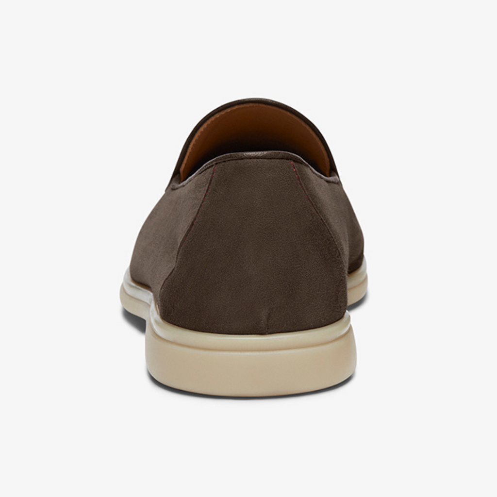 Men's Dark Brown Suede Viaggio Loafer