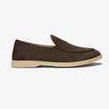 Men's Dark Brown Suede Viaggio Loafer