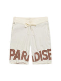 Short Jordan Craig Paradise Retro en tricot - Crème