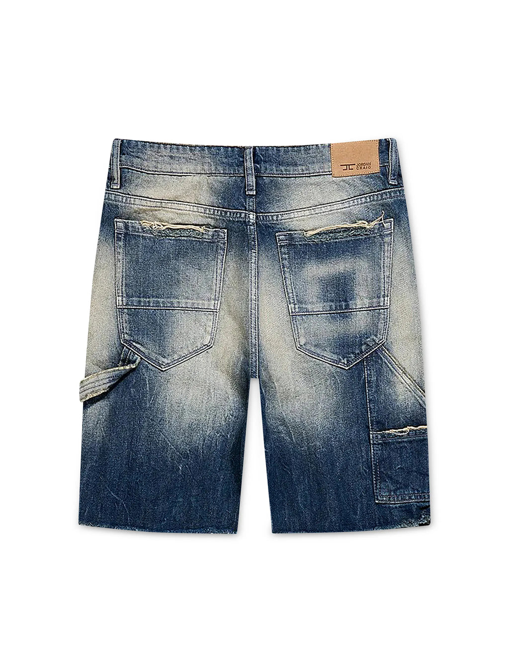 Shorts en jean Jordan Craig Landman - Délavage cuivre