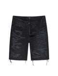 Short en jean Jordan Craig Riverside - Black Shadow