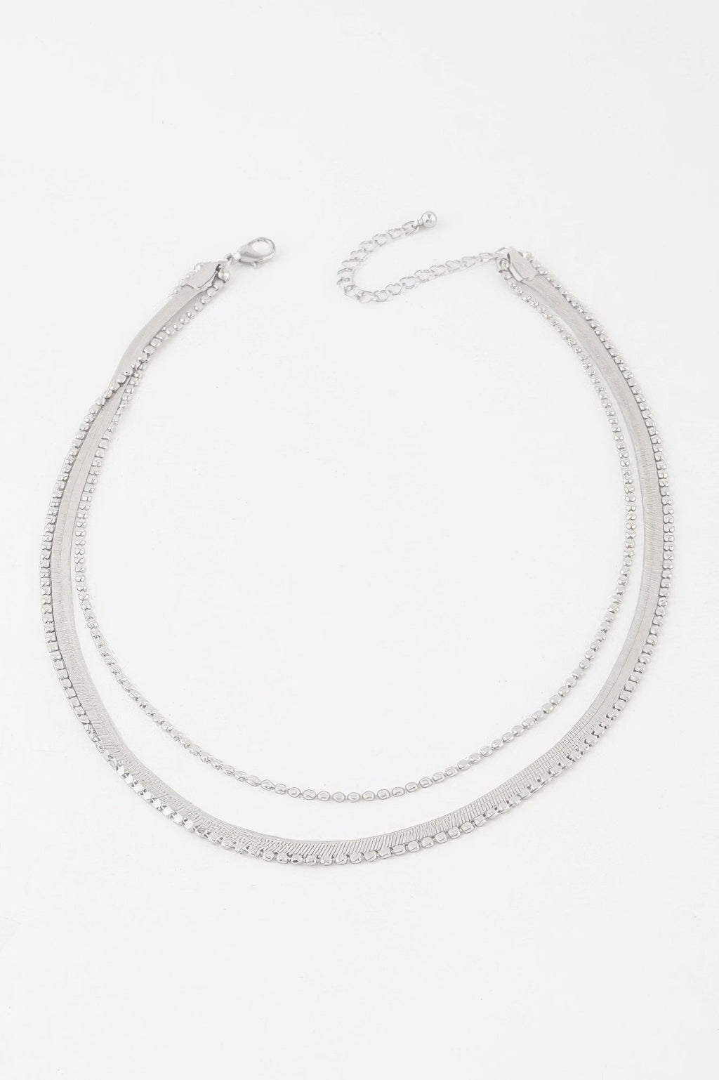 Collier chaîne serpent triple