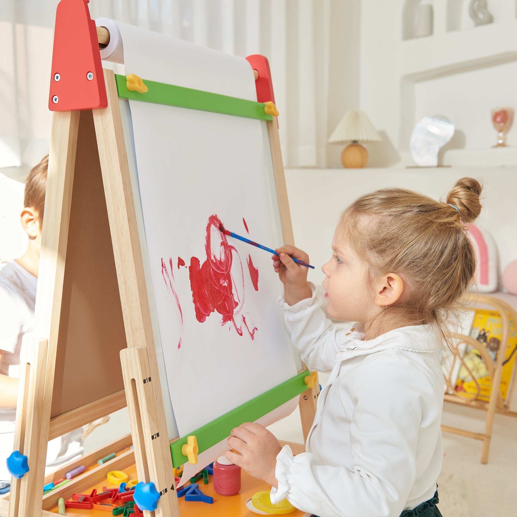 Chevalet d'art 3-en-1 Tiny Land® pour enfants